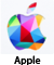 appleのロゴ