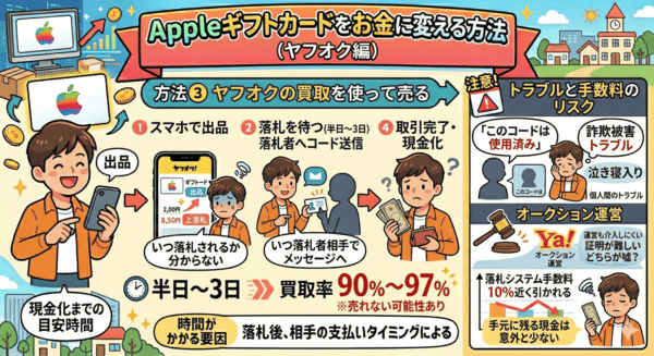 ヤフオクで出品して売る