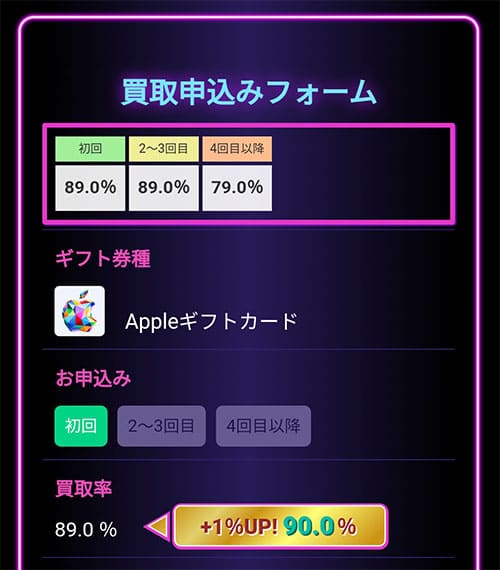 LINEから買取申し込みをするとき5