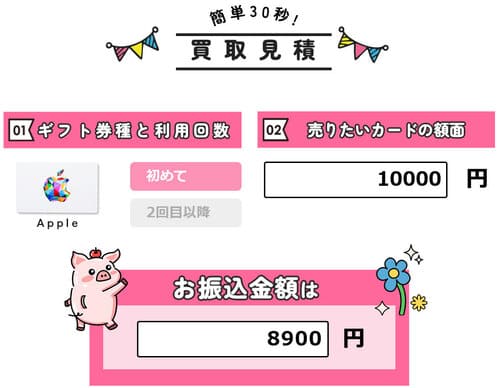 買取高額箱の見積もり