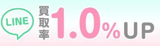 買取らぼらとりのLINEキャンペーン