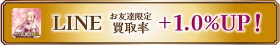 二次元買取のLINEキャンペーン